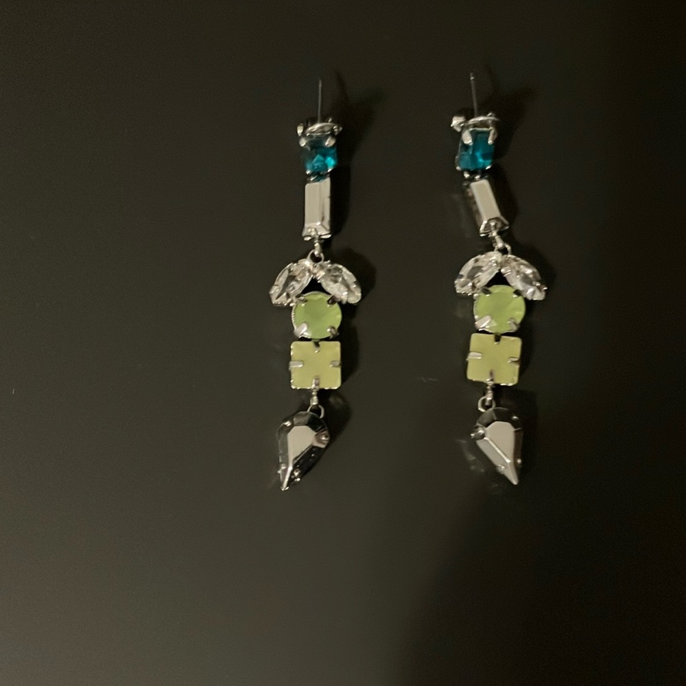 A set of beautiful earrings.